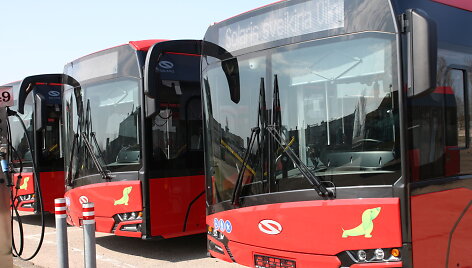 Nauji Vilniaus autobusai &bdquo;Solaris Urbino&ldquo;
