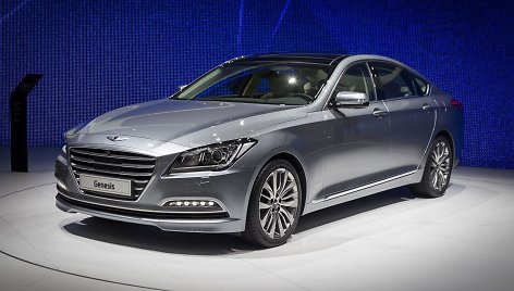 „Hyundai“ iššūkis Europoje - prabangus „Genesis“ sedanas