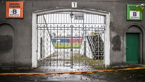 Legendinis &bdquo;Žalgirio&ldquo; stadionas stovi apleistas ir niekam nereikalingas.