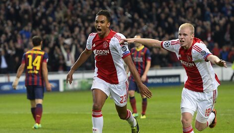 &bdquo;Ajax&ldquo; pergalė prie&scaron; &bdquo;Barcelona&ldquo;