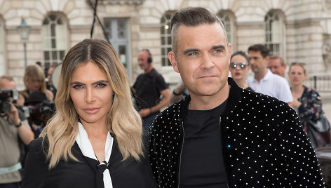 Robbie Williamsas ir Ayda Field