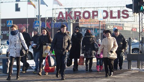 Vilniaus &bdquo;Akropolyje&ldquo; akcija &bdquo;Jamam&ldquo; 