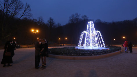 Kalėdinės nuotaikos Bernardinų sode