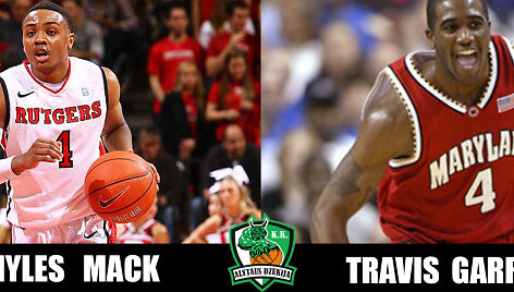  Mylesas Mackas ir Travisas Garrisonas