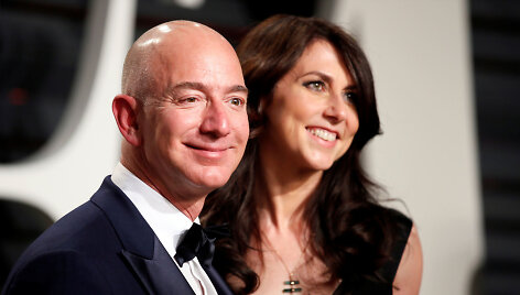 Jeffas Bezosas ir MacKenzie Bezos
