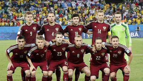Rusijos futbolo rinktinė