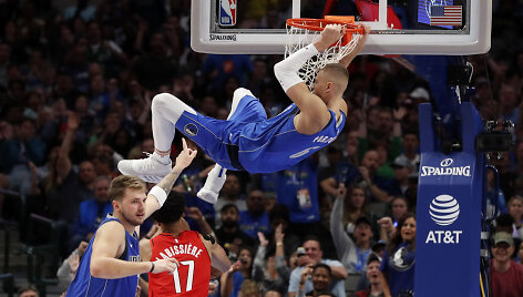 Luka Dončičius ir Kristapas Porzingis
