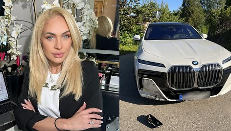 Oksana Pikul ir jos BMW 