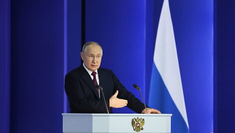 Rusijos lyderis Vladimiras Putinas