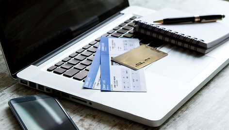 Skrydžio bilietų pirkimas internetu