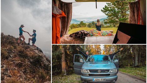 Gabijos ir Tomo kelionė į Ispaniją su 1997 m. &bdquo;VW Caravelle&ldquo;