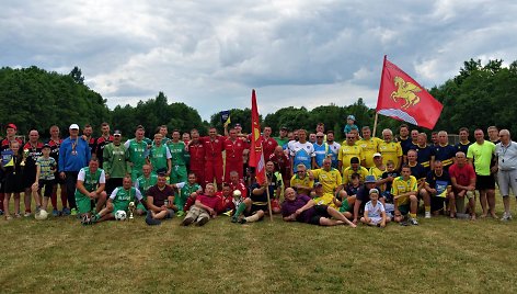 Užventyje įvyko jau 9-asis senjorų futbolo turnyras „Užvenčio taurė“