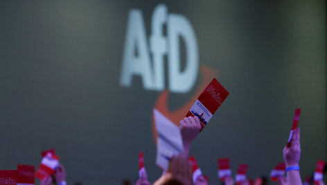 2018 metais vykęs AfD („Alternatyva Vokietijai“) suvažiavimas