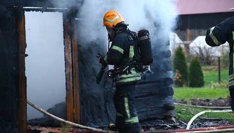 Gaisro vietoje