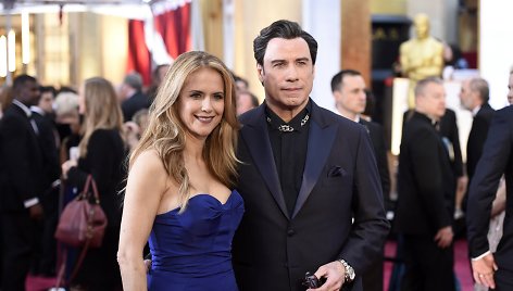 Kelly Preston ir Johnas Travolta