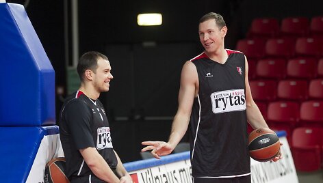 Steponas Babrauskas ir Darius Songaila