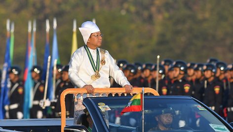 Mianmaro chuntos lyderis Min Aung Hlaingas