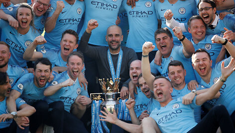 &bdquo;Manchester City&ldquo; triumfas &bdquo;Premier&ldquo; lygoje