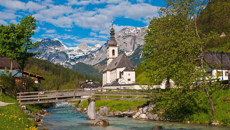 Berchtesgadeno nacionalinis parkas Vokietijoje
