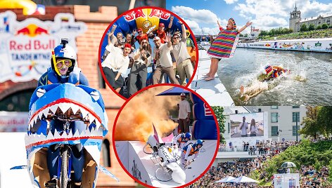 Vilniaus &scaron;irdyje įvykusios pirmosios &bdquo;Red Bull Tandemynės&ldquo;
