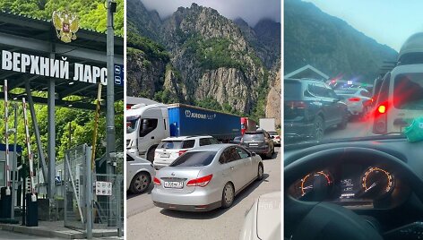 Auk&scaron;tutinio Larso pasienio punktas Rusijoje