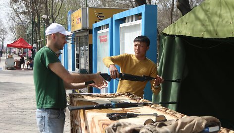 Slampinėjant po Biškeką