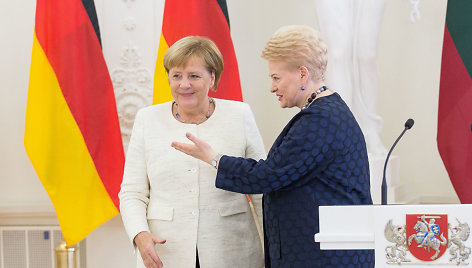 Dalia Grybauskaitė, Angela Merkel