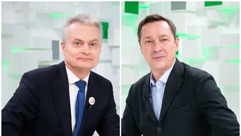 Gitanas Nausėda ir  Artūras Zuokas