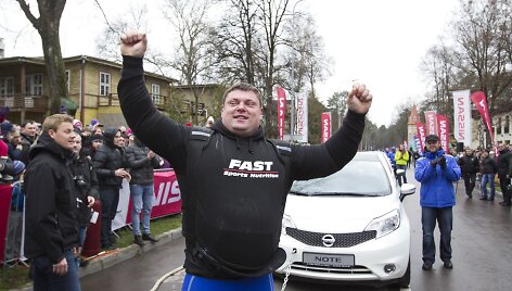Žydrūnas Savickas pagerino naują Guinnesso rekordą