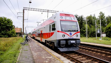 Kelionė traukiniu  į Neries regioninį parką