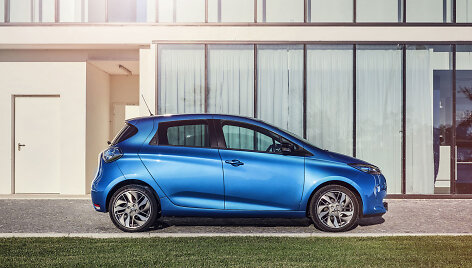 Elektrinis &bdquo;Renault Zoe&ldquo; pasiekė Lietuvą.