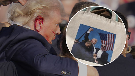 „Vinted“ vartotoja suskubo pasinaudoti pasikėsinimu į D.Trumpą