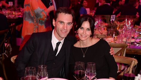 Courteney Cox ir Johnny McDaidas