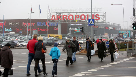 Išpardavimas prekybos centre sulaukė žmonių antplūdžio