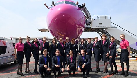 &bdquo;Wizz Air&rdquo; Londono Lutono oro uoste atidarė pirmąją savo bazę Didžiojoje Britanijoje