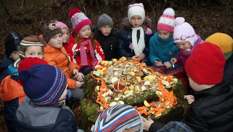 „Atostogų parke“ bus ruošiamas stalas žvėreliams.