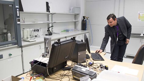Auk&scaron;tųjų technologijų įmonės&bdquo;Sprana&ldquo; gamybinės patalpos.