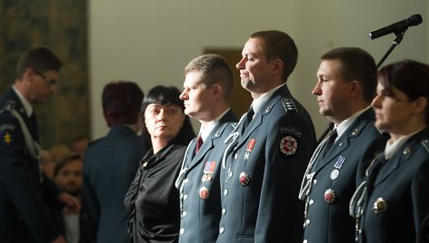 Policijos pareigūnai Angelų Sargų dieną paminėjo Valdovų rūmuose.
