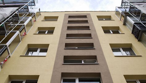 Renovuojamas Gerosios Vilties g. 18 namas