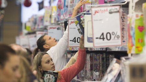 Masinės psichozės nebuvo: &bdquo;JAMAM&ldquo; diena &bdquo;Akropolyje&ldquo; praėjo be pe&scaron;tynių ir stumdymųsi dėl prekių