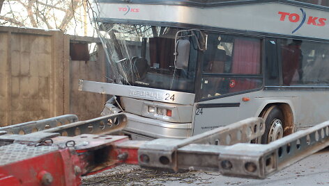 Autobuso avarija ties Mindaugo ir Punsko gatvių sankryža, Vilniuje