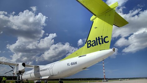 &bdquo;Airbaltic&ldquo; lėktuvas &bdquo;Bombardier Q400 NextGen&ldquo;