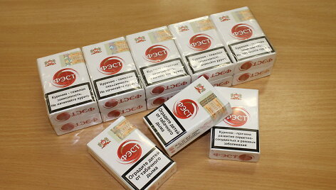 kontrabandinės cigaretės