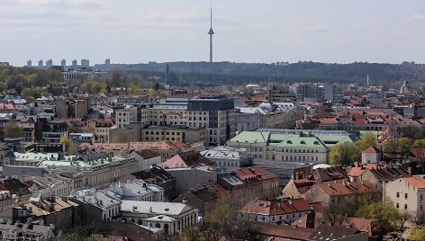 Pavasarėjantis Vilnius
