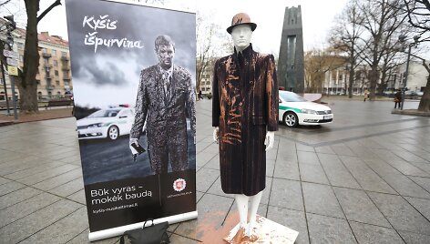 Antikorupcinę akciją &bdquo;Ky&scaron;is i&scaron;purvina&ldquo;