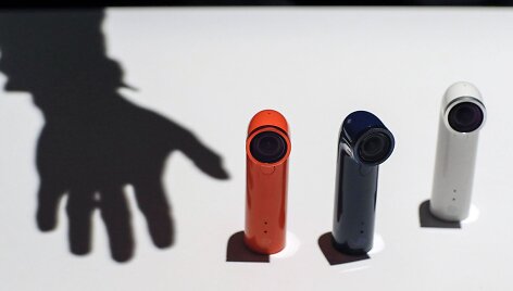 Neįprastos formos kamera HTC RE