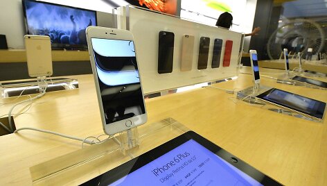 "iPhone 6 Plus" parduodamas Italijoje