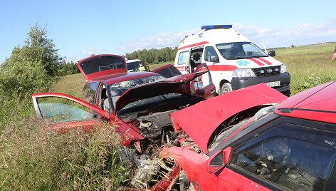 Avarija &Scaron;ilutės rajone