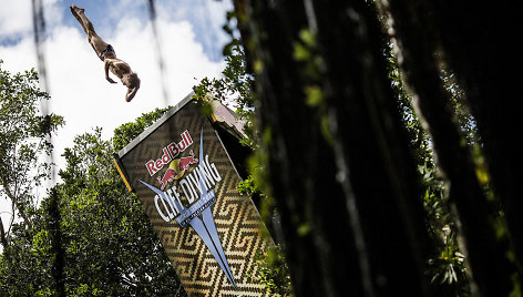  Romina Amato/ „Red Bull Cliff Diving“ nuotr.