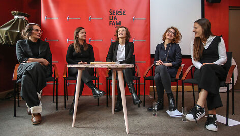 "&Scaron;er&scaron;ėliafam" filmų festivalio spaudos konferencija